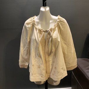 Rebecca Taylor Long Sleeve Coverup